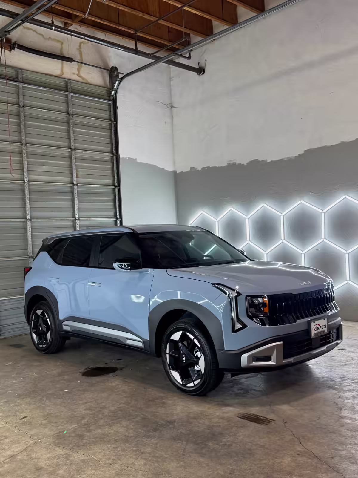 Kia SUV after automotive styling service